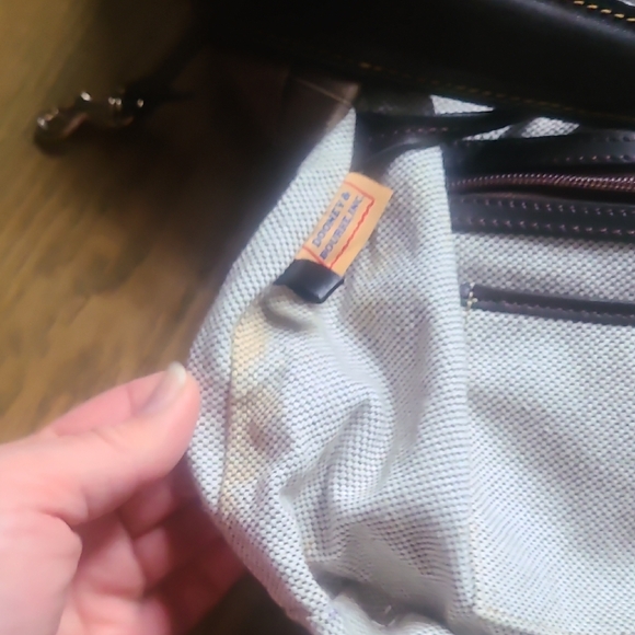 Dooney & Bourke Brown Croc Embossed Bag